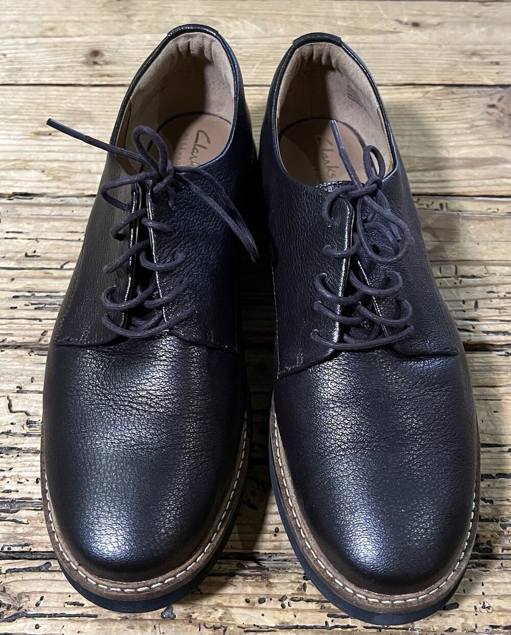 Clarks Artisan Glick Darby Oxfords Sneakers Work Dress Shoes Us Womens Sz 7.5M